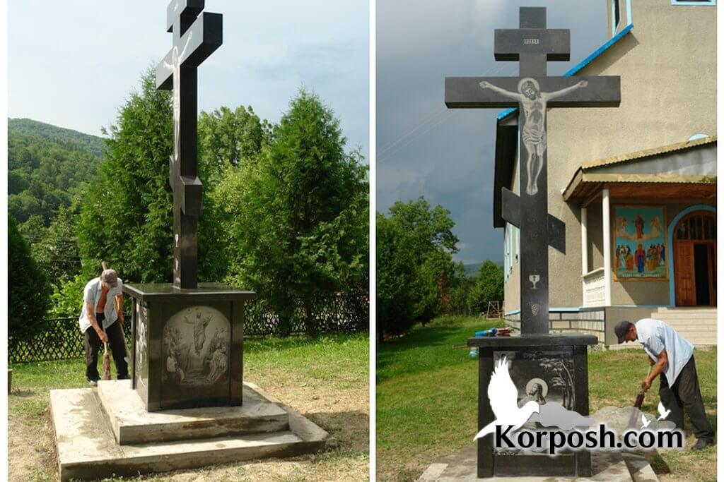  Гранітний хрест замовити в Іршаві